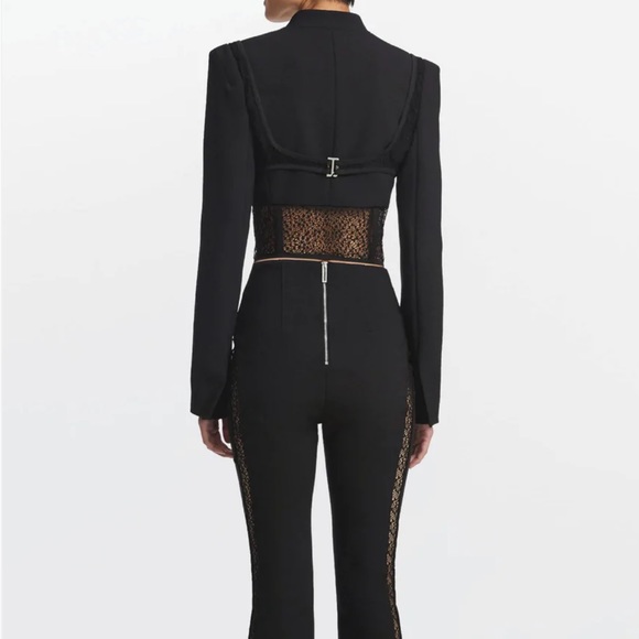 ‼️SALE‼️DION LEE SUSPENDED LACE BUSTIER JACKET - Picture 7 of 7